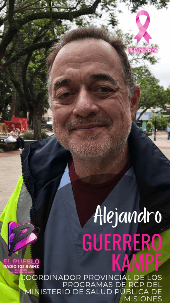 “Cualquier cosa es mejor que nada, si hacés RCP podés salvar una vida” entrevista radio octubre (6)