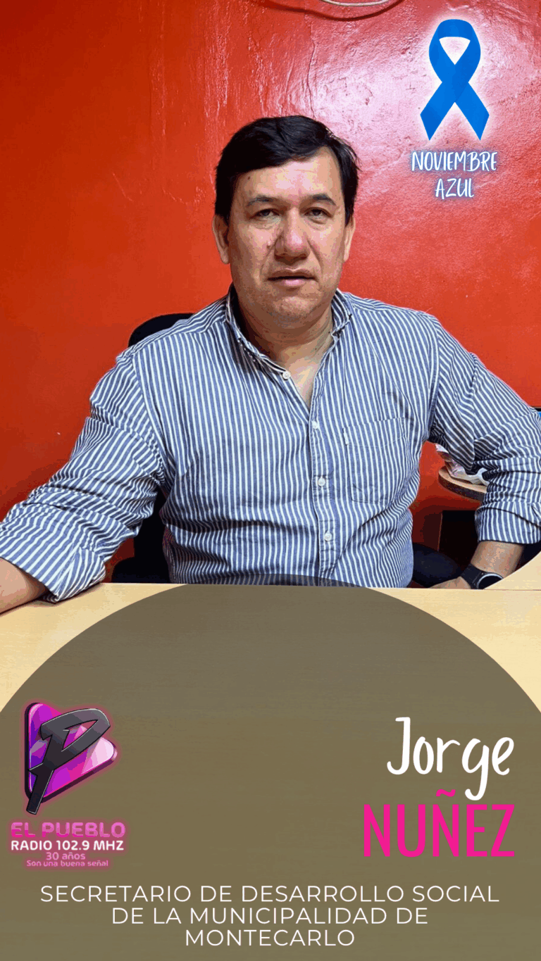 Asistencia tras la tormenta: Desarrollo Social trabaja en múltiples barrios afectados de Montecarlo entrevista radio octubre (18)