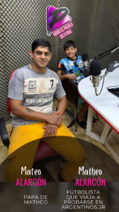 Matheo Alarcón y el sueño que viaja a Buenos Aires: Montecarlo acompaña a un joven futbolista en su primera gran prueba copia de copia de copia de copia de entrevistas radio (2)