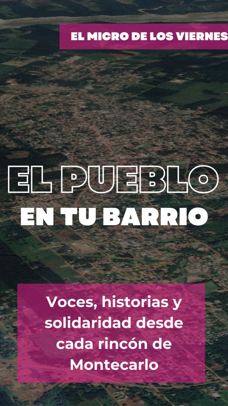 El Pueblo en tu Barrio: voces, agradecimientos y un pedido que interpela a toda la comunidad historia de instagram solidaridad donación profesional básico azul