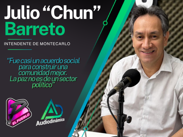 «Fue casi un acuerdo social para construir una comunidad mejor. La paz no es de un sector político»