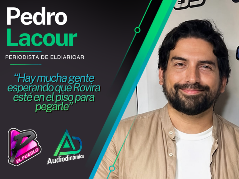 «Hay mucha gente esperando que Rovira esté en el piso para pegarle»