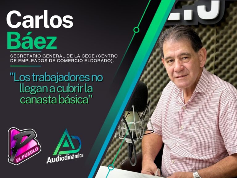 «Los trabajadores no llegan a cubrir la canasta básica»