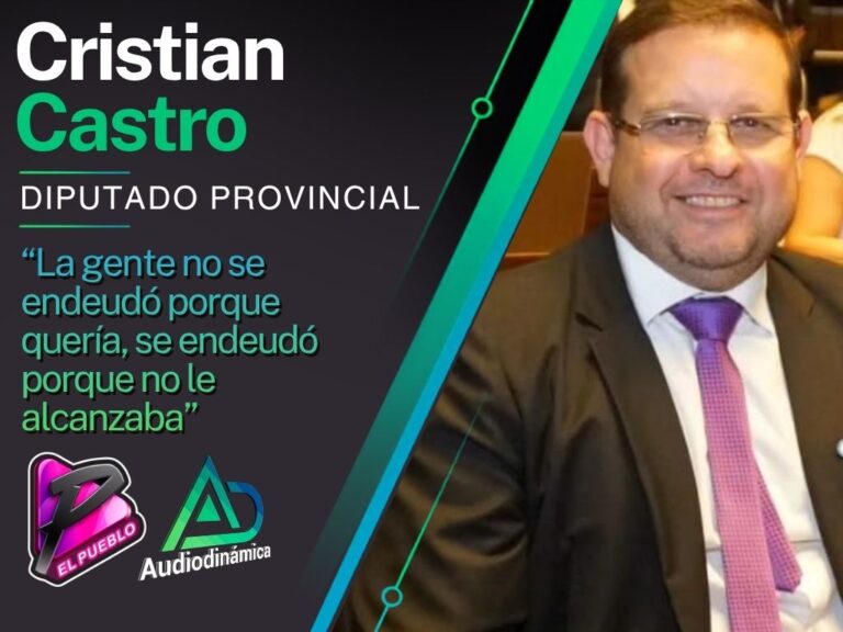 “La gente no se endeudó porque quería, se endeudó porque no le alcanzaba”
