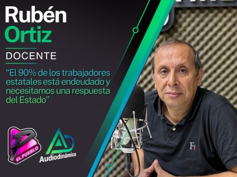 “El 90% de los trabajadores estatales está endeudado y necesitamos una respuesta del Estado”