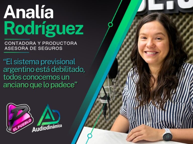 “El sistema previsional argentino está debilitado, todos conocemos un anciano que lo padece”