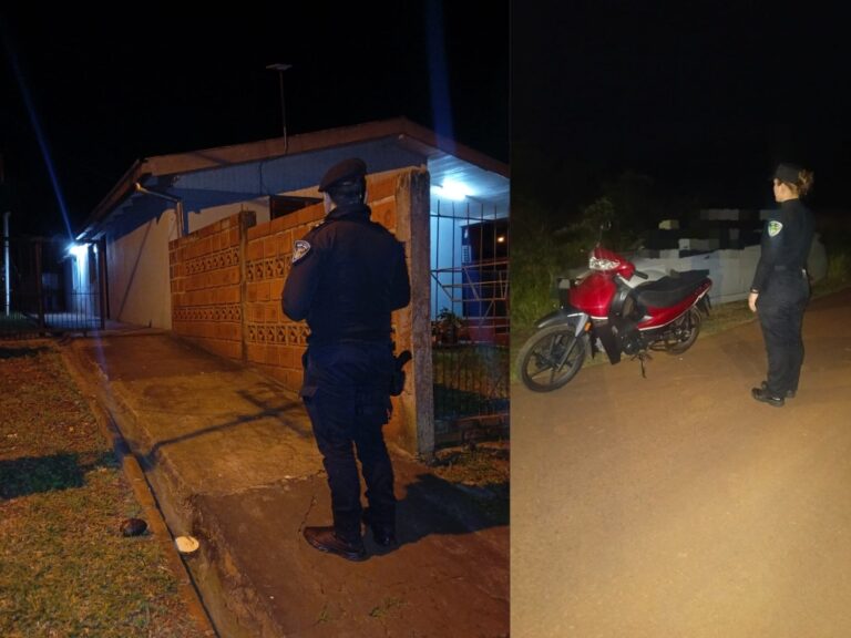 Reiterados robos en un mismo día encienden alarmas en Montecarlo: se llevaron desde prendas de vestir hasta una motocicleta y la Policía investiga posibles sospechosos