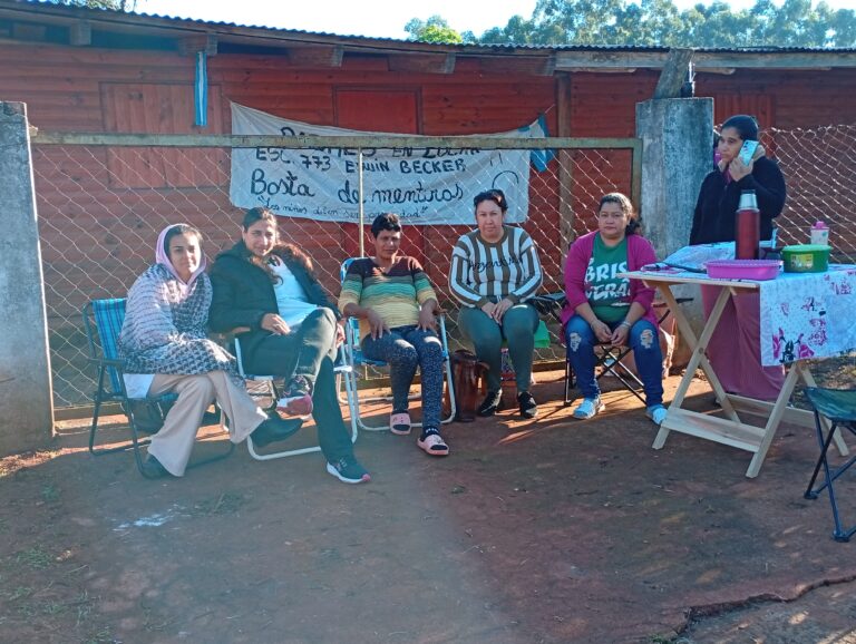 Escuela 773: Padres mantienen la toma y advierten que levantarán la medida si hay avances en la obra