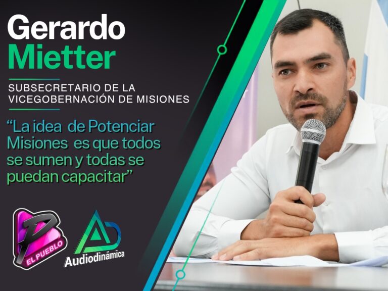 “La idea  de Potenciar Misiones  es que todos se sumen y se puedan capacitar”