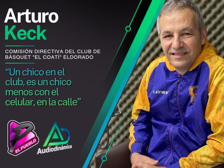 “Un chico en el club, es un chico menos con el celular, en la calle”