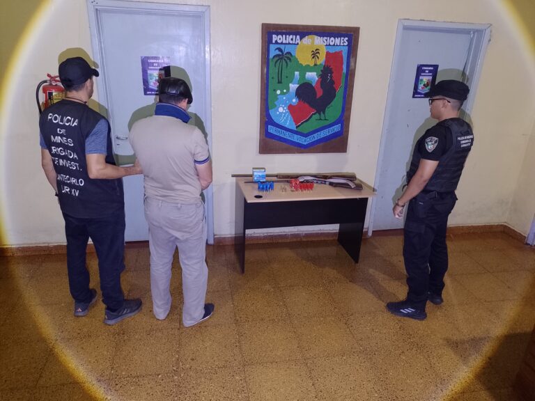 Montecarlo: operativos de seguridad, secuestro de armas y un siniestro vial fatal marcaron el fin de semana