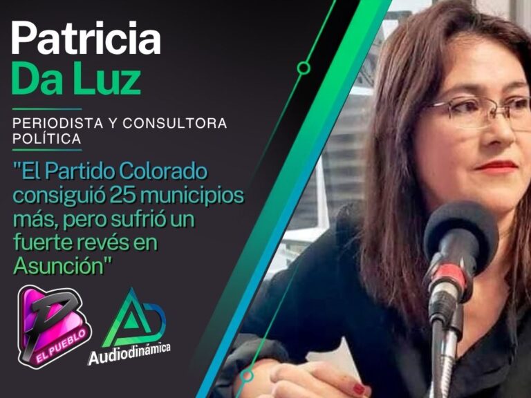 «El Partido Colorado consiguió 25 municipios más, pero sufrió un fuerte revés en Asunción»