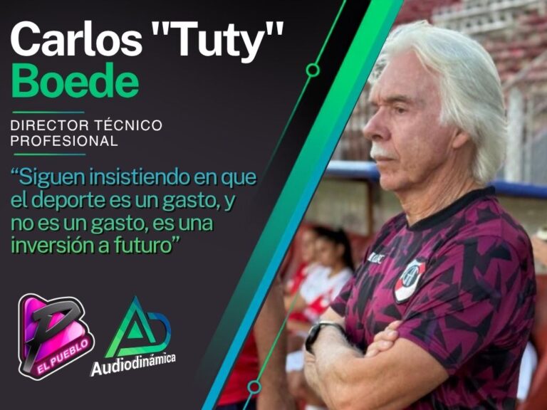 “Siguen insistiendo en que el deporte es un gasto, y no es un gasto, es una inversión a futuro”